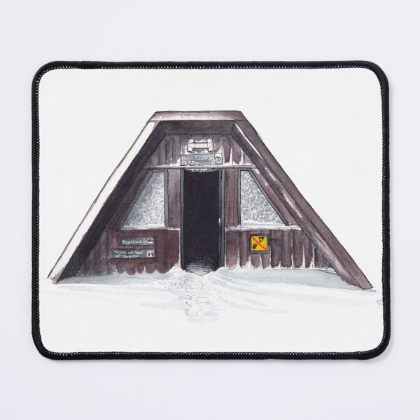 Item preview, Harris Saddle - Routeburn Track Watercolour designed and sold by Tom Napper Design.