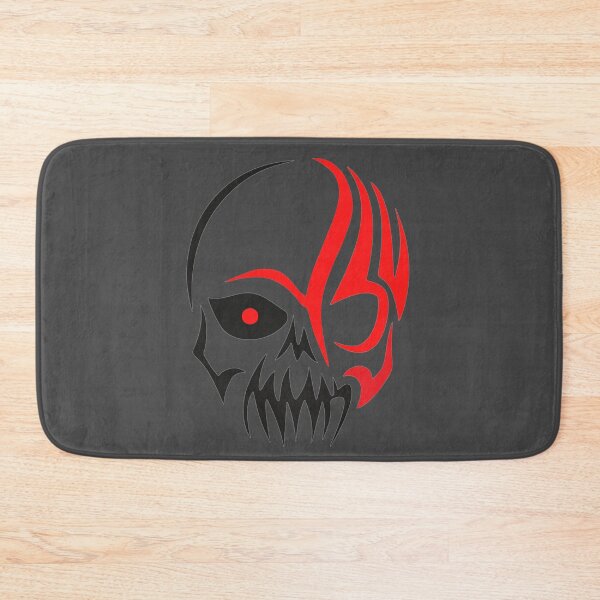Item preview, Red eye skull (Black & Red) designed and sold by PeterMun1007.