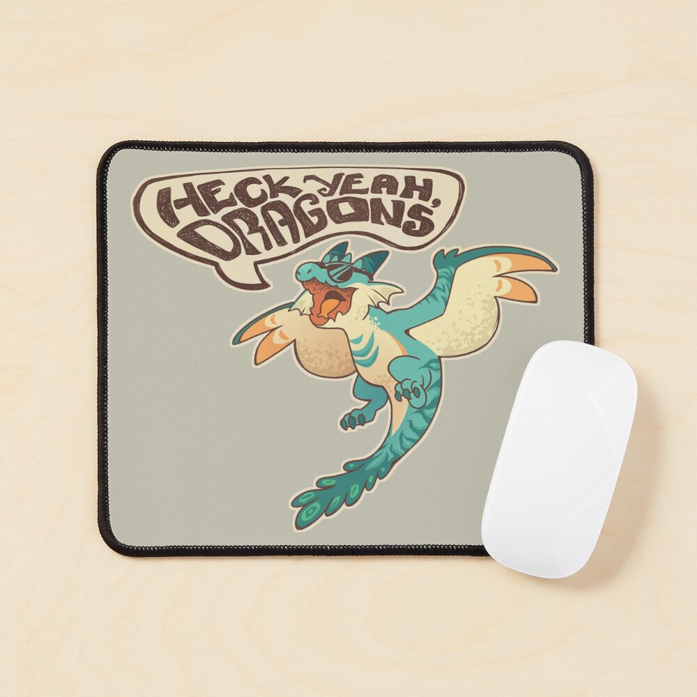Heck yeah boy Mouse Pad