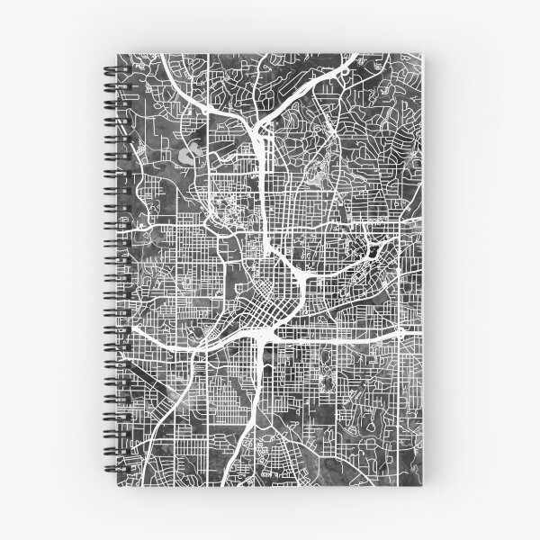 Item preview, Atlanta Georgia City Map designed and sold by ArtPrints.