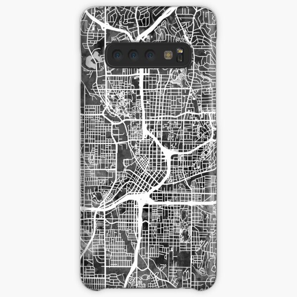 Atlanta Georgia Stadtplan Samsung Galaxy Leichte Hülle