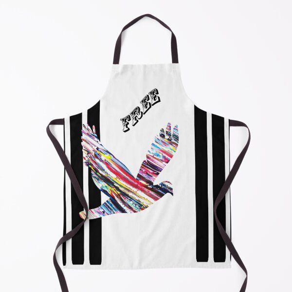 Item preview, Free bird white multicolor painting designed and sold by Astralia.
