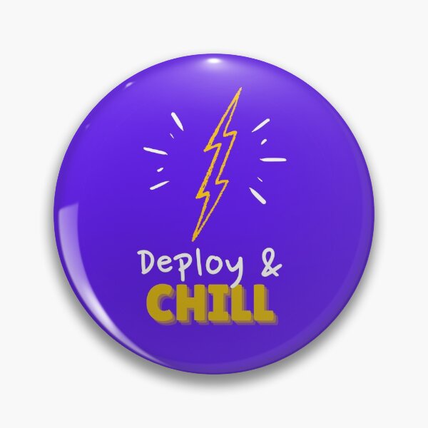Item preview, Deploy and Chill Programmers and DevOps daily routine blue designed and sold by IrinchiDE.