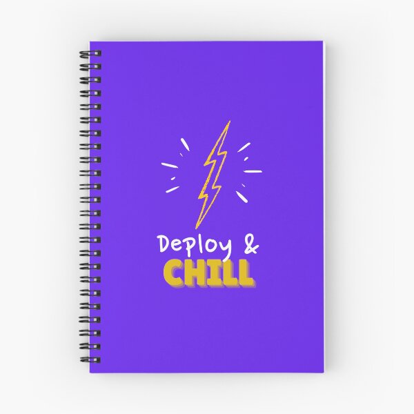 Item preview, Deploy and Chill Programmers and DevOps daily routine blue designed and sold by IrinchiDE.