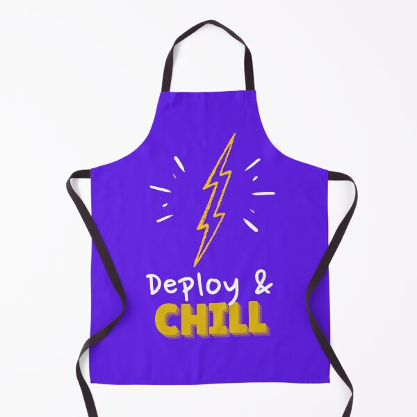 Item preview, Deploy and Chill Programmers and DevOps daily routine blue designed and sold by IrinchiDE.