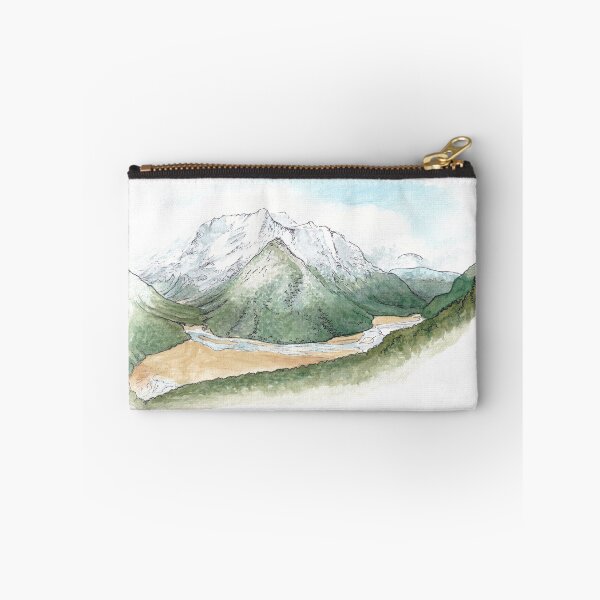 Item preview, Routeburn Flats - Routeburn Track Watercolour designed and sold by Tom Napper Design.