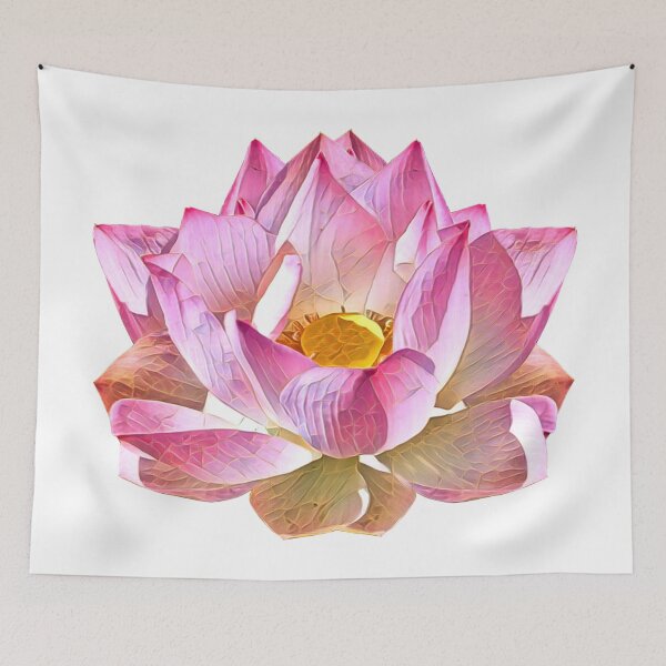 Item preview, Pink And Gold Lotus Flower designed and sold by Heathermarie321.