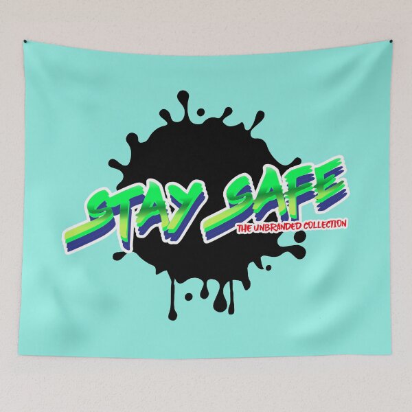 Item preview, Stay Safe Graffiti Writing designed and sold by DTEH.
