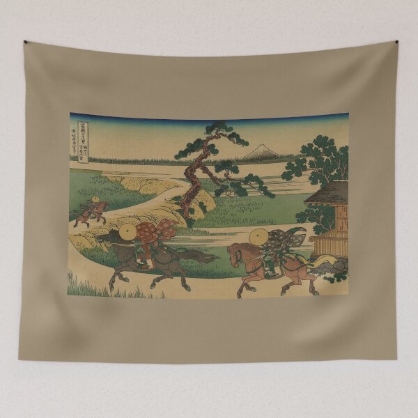 Item preview, Sumidagawa sekiya no sato - Hokusai Katsushika - 1890 designed and sold by CrankyOldDude.