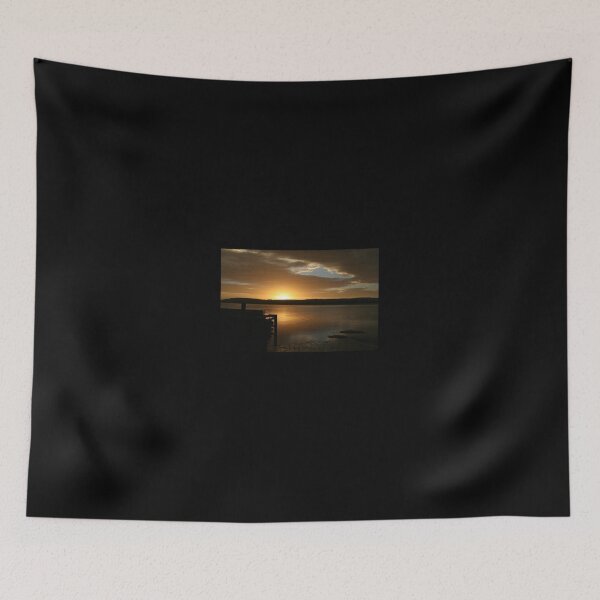 Item preview, Old wharf Stanley at sunset by " Ruckrova"  Ian Shiel designed and sold by Ruckrova.