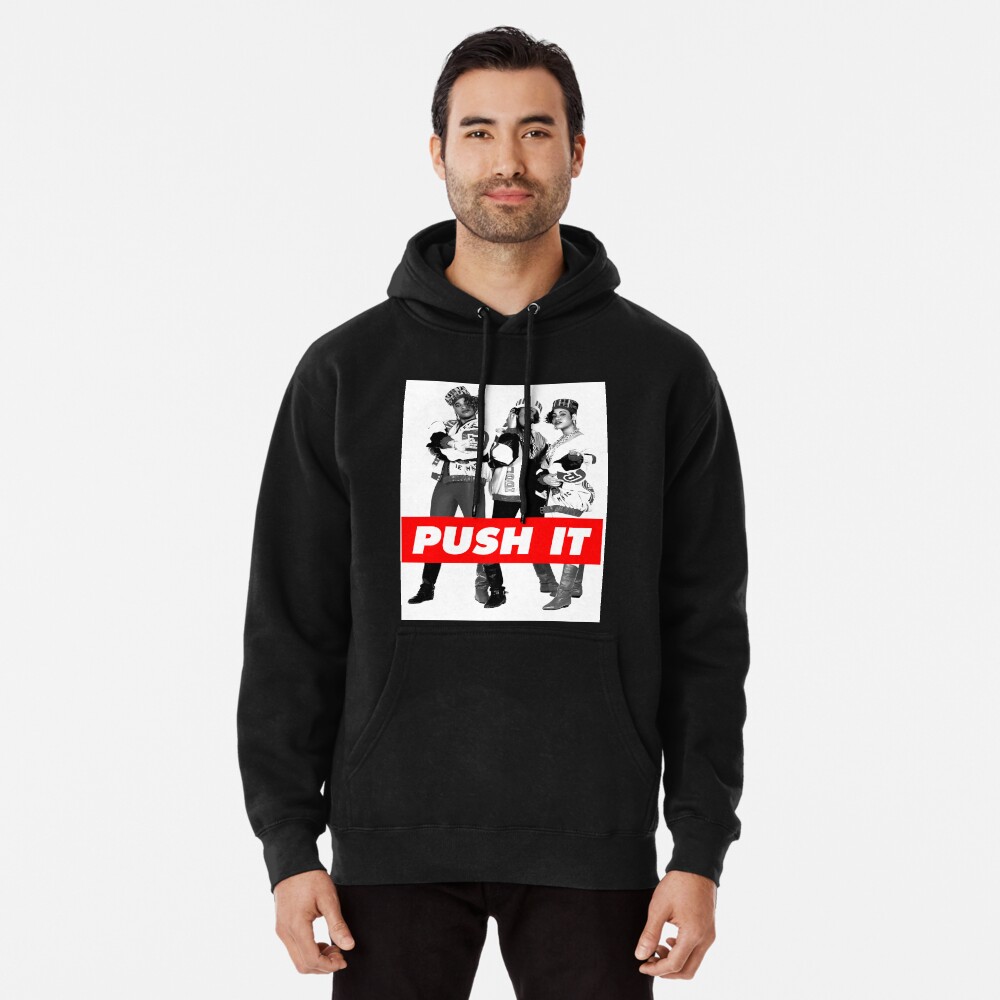 "Push It Baby" Pullover Hoodie by maxbloom Redbubble