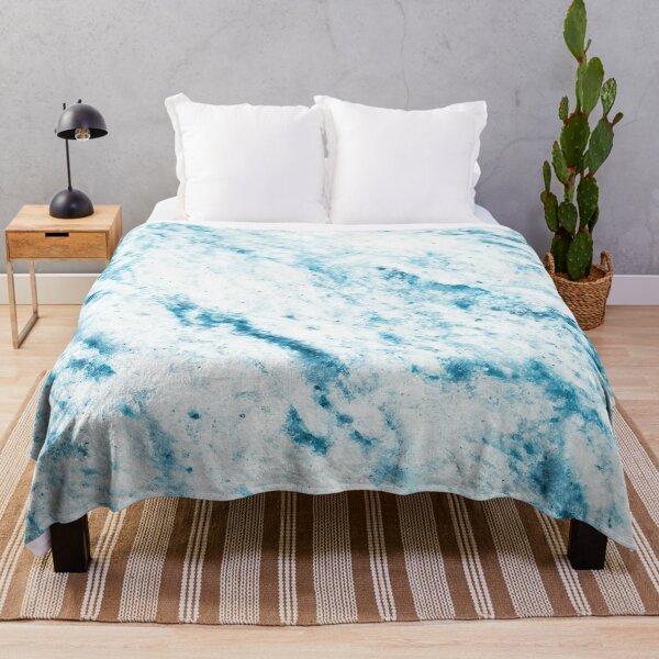 Item preview, Blue with White Marble Pattern like Cloud in the Sky designed and sold by ReichbournArt.