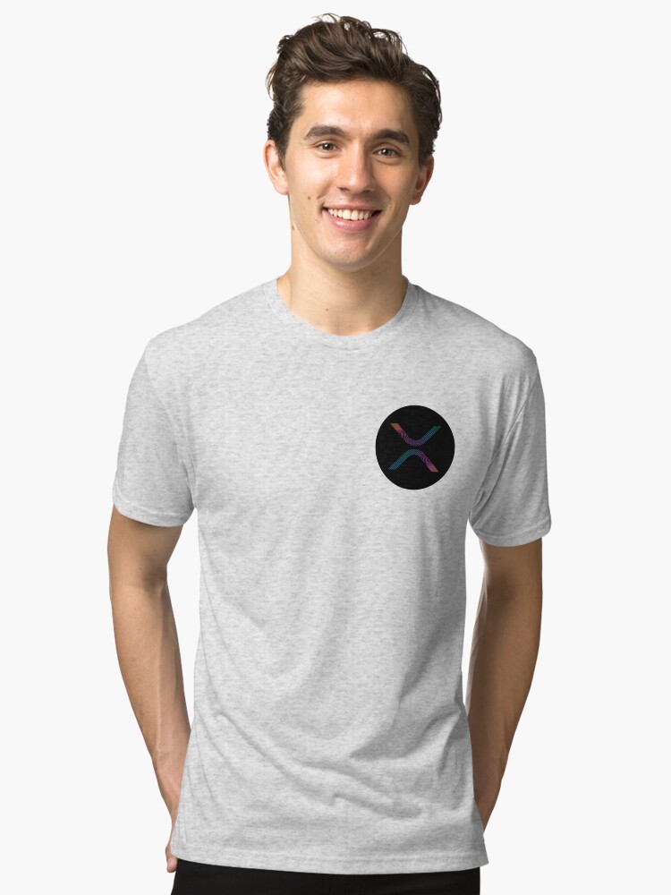 Official Xrp Ripple New Logo Tshirt Vintage Look Crypto Tee Official Xrp Ripple New Logo Tshirt Vintage Look Crypto Tee