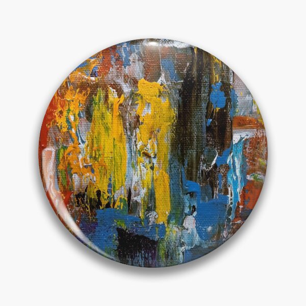 Item preview, Abtract painting acrylic expressionisum abtract canvas designed and sold by ReichbournArt.