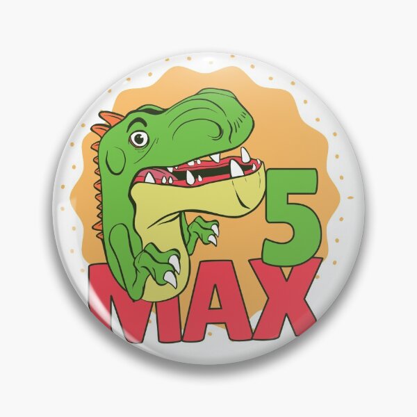 Item preview, Dinosaur 5th Birthday | Dino themed birthday designed and sold by teez4dayz.