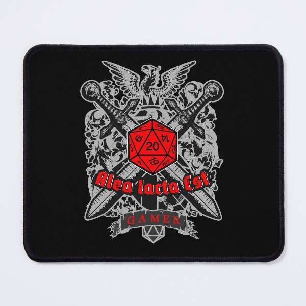 Item preview, Alea Iacta Est The Die is Cast Latin Quote RPG Gamer Dice designed and sold by GrandeDuc.