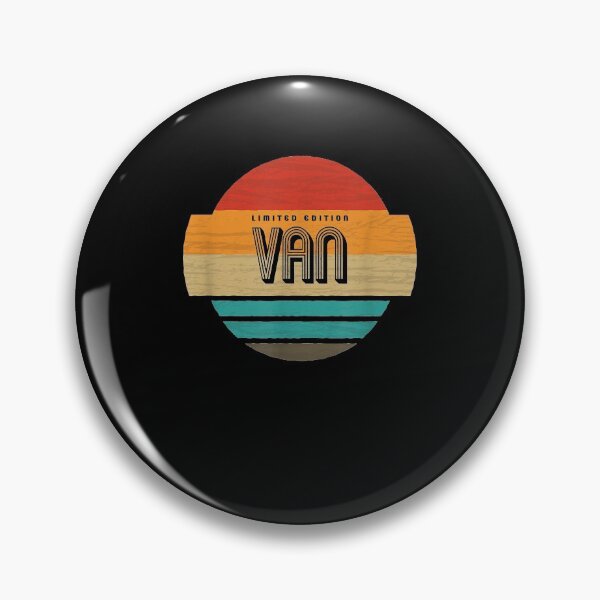 Artikelvorschau, Herren Van Name Retro Vintage Sunset Limited Edition entworfen und verkauft von jimtorres.