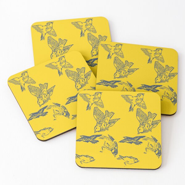 Item preview, Handmade Birds Flying Illustration designed and sold by pet-world.