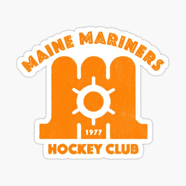 Defunct - Maine Mariners Hockey  Sticker for Sale by AelaTsa