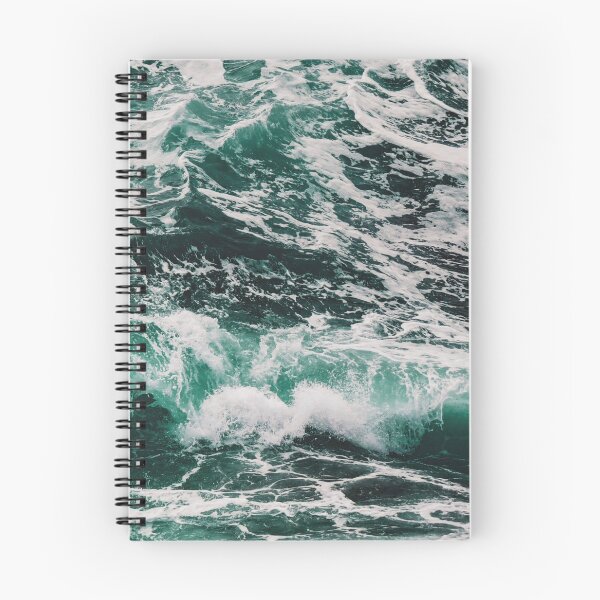 Item preview, Blue Ocean Summer Beach Waves Dark Green Marble designed and sold by ReichbournArt.