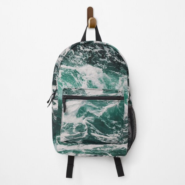 Item preview, Blue Ocean Summer Beach Waves Dark Green Marble designed and sold by ReichbournArt.