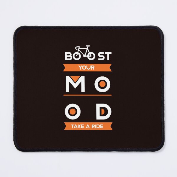 Item preview, Boost your mood | bicycle rider poster designed and sold by KARTICK DUTTA.