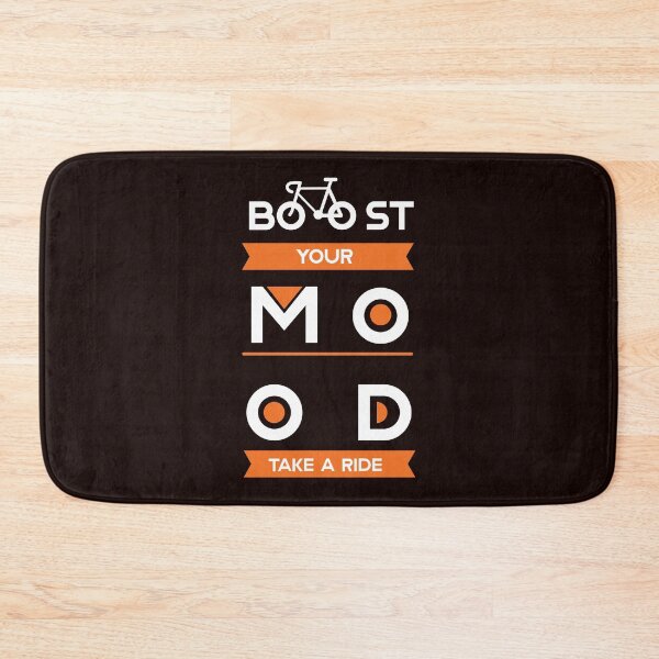 Item preview, Boost your mood | bicycle rider poster  designed and sold by KARTICK DUTTA.