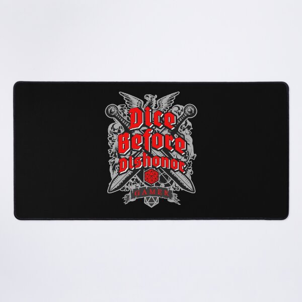 Item preview, Dice Before Dishonor RPG Gamer D20 designed and sold by GrandeDuc.