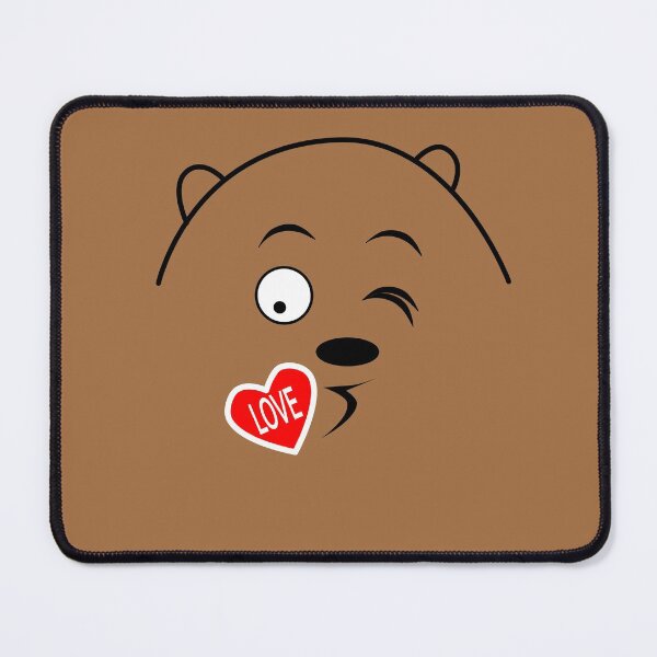 Item preview, Grizzly's love kiss designed and sold by Aurealis Creatief.