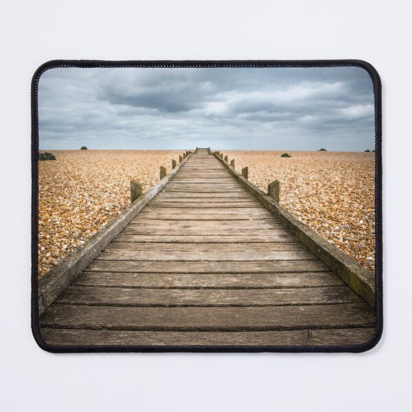 Item preview, Dungeness Beach Walkway designed and sold by Dave Hare Photography.