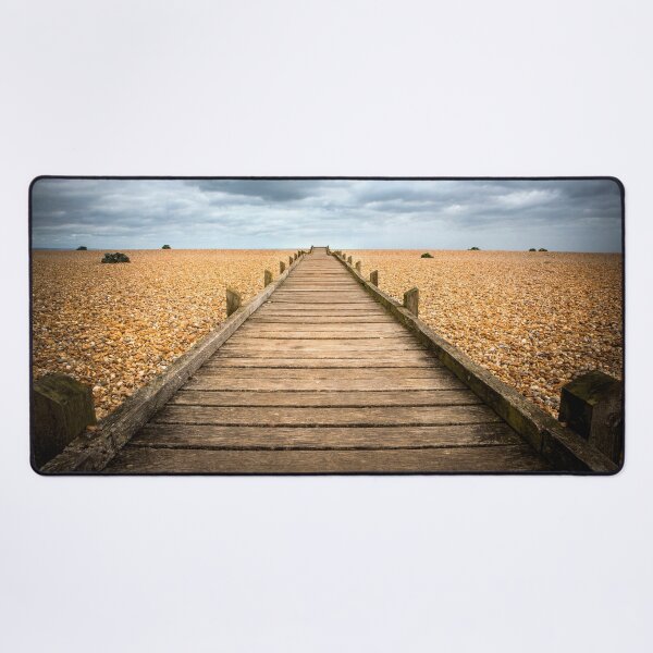Item preview, Dungeness Beach Walkway designed and sold by Dave Hare Photography.