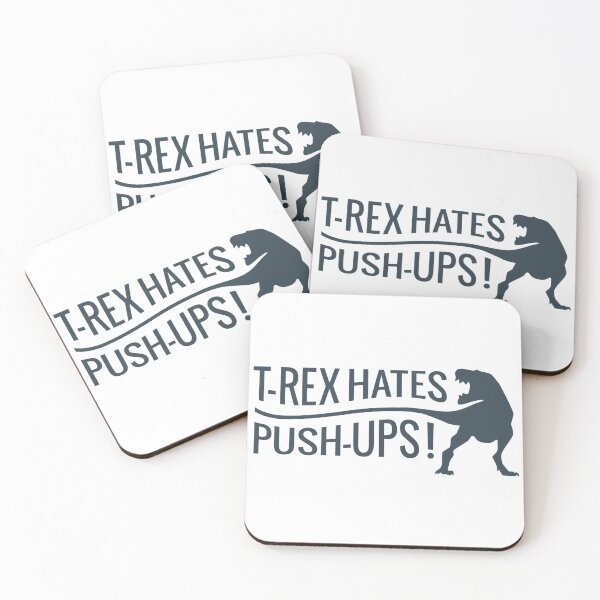 Item preview, T-rex Hates Pushups designed and sold by Daluyong.