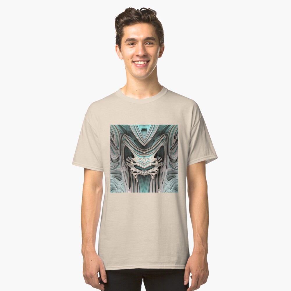 Cosmic creature #Fractal B Classic T-Shirt