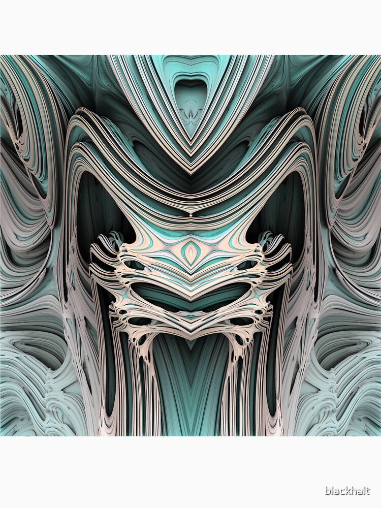 Cosmic creature #Fractal B by blackhalt