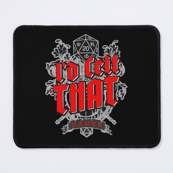 Item preview, I'd Crit That 20 Sided Dice designed and sold by GrandeDuc.