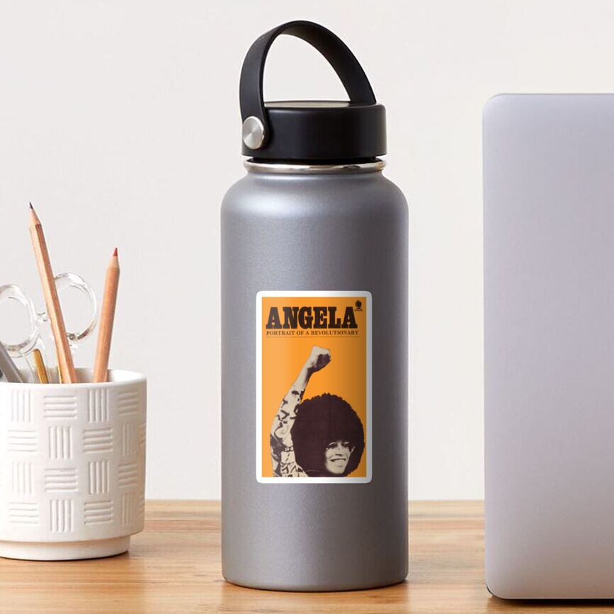 Angela Davis - Portait Of A Revolutionary Sticker