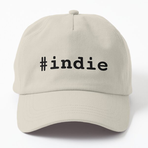 Hashtag Indie - Black Dad Hat