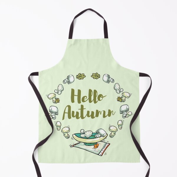 Item preview, Hello Autumn - mushrooms and leaves designed and sold by FunnyChameleon.
