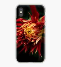 Flaming Dahlia iPhone Case