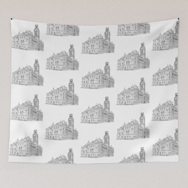 Item preview, Barrow Town Hall designed and sold by Colin Bentham.