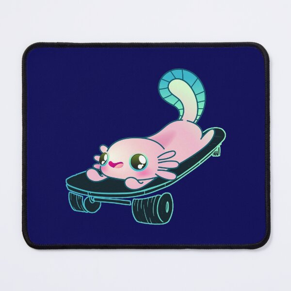 Cute Exotic Salamander Animal Axolotls Mouse Pad Anti-Slip