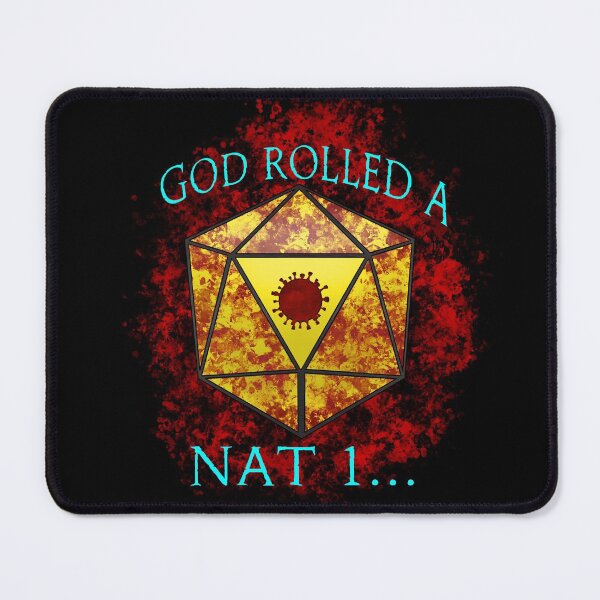 Item preview, God Rolled A Nat 1 designed and sold by VentiPlease.