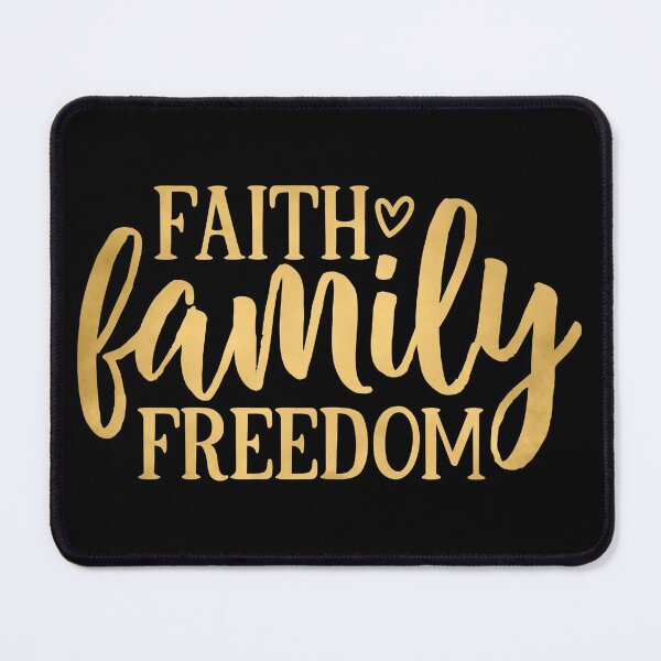 Item preview, Faith Family Freedom designed and sold by hatimelhag.