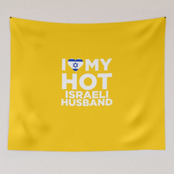 Item preview, I Love My Hot Israeli Husband designed and sold by AlwaysAwesome.