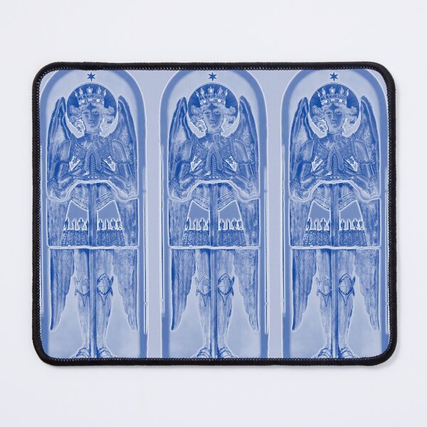Item preview, Protected By The Warrior Angel Archangel Michael Blue designed and sold by SpiritGifts.