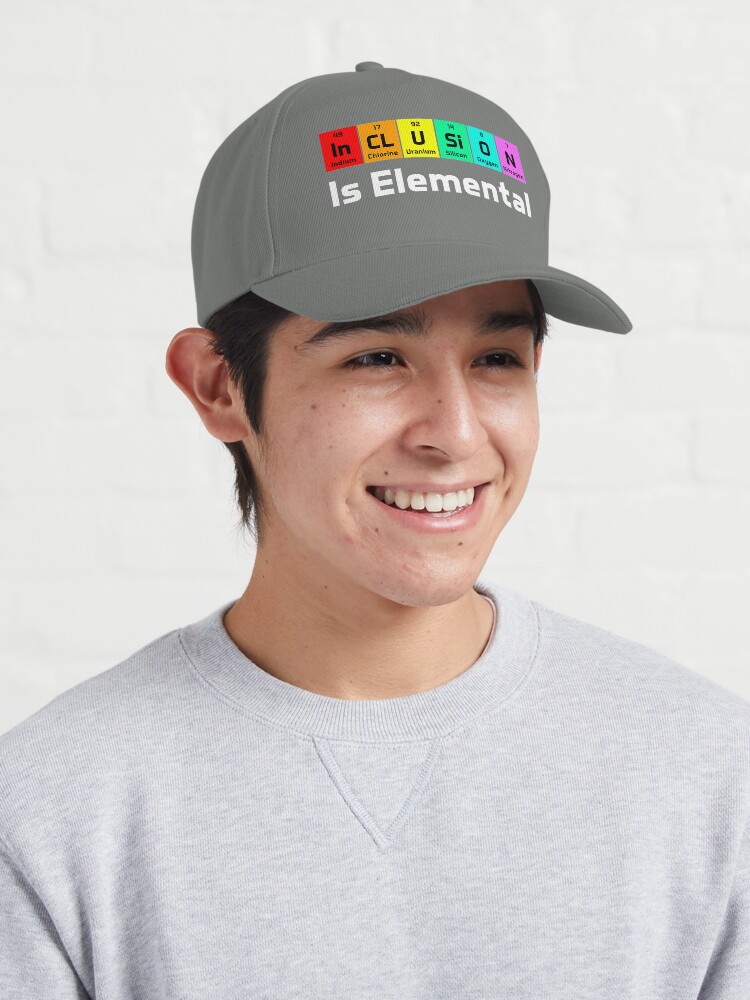 Inclusion Is Elemental LGBT Flag Gay Pride ' Cap for Sale by