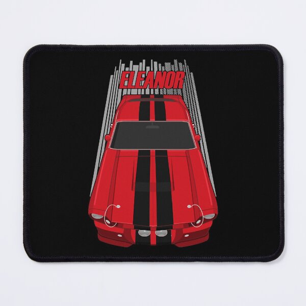 Item preview, Ford Mustang Shelby GT500 Eleanor 1967 Fastback - Red and Black Stripes  designed and sold by Sosuke93gtg.