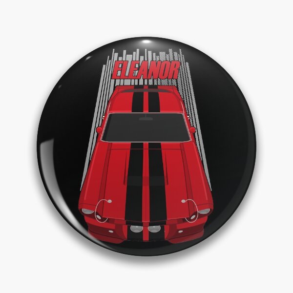 Item preview, Ford Mustang Shelby GT500 Eleanor 1967 Fastback - Red and Black Stripes  designed and sold by Sosuke93gtg.