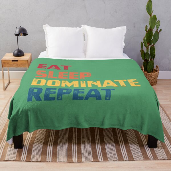 Item preview, Eat Sleep Dominate Repeat designed and sold by cafeteeria.