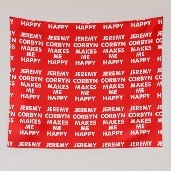 Item preview, Jeremy Corbyn Makes me Happy designed and sold by Unpleasantdream.